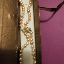 Genuine Sarah Coventry Pearl Necklace 