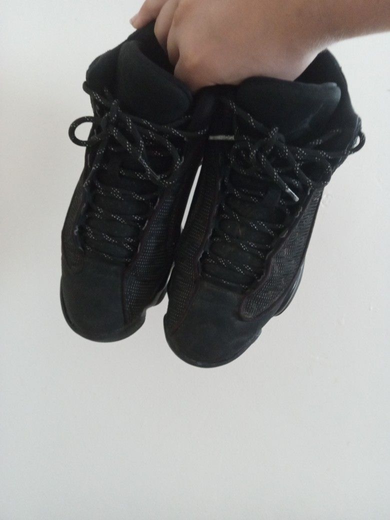 Jordan 13 Black Cats -Size 10