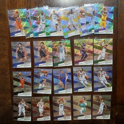 Basketball,football Bases Holos Cards 