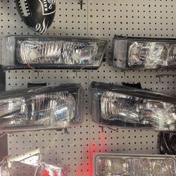 2003 2004 2005 Silverado headlights parking lights tail lights