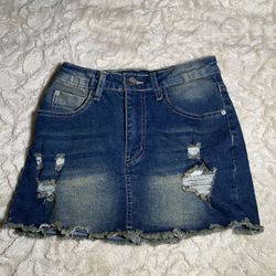 Jean Skirt