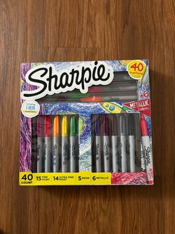 Sharpie 40-Count Permanent Marker Set