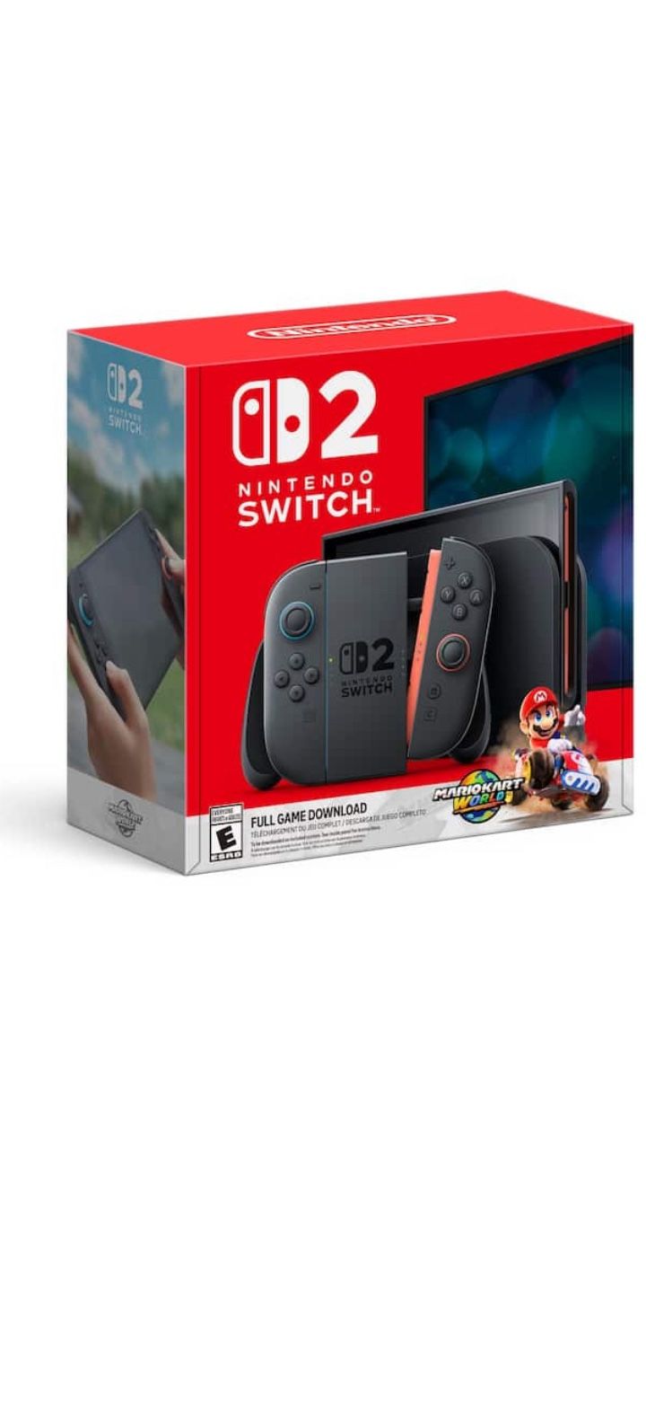 Nintendo Switch 2 Mario cart Bundle