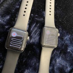 2 iCloud Locked Apple Watches Series 1 And Series 3