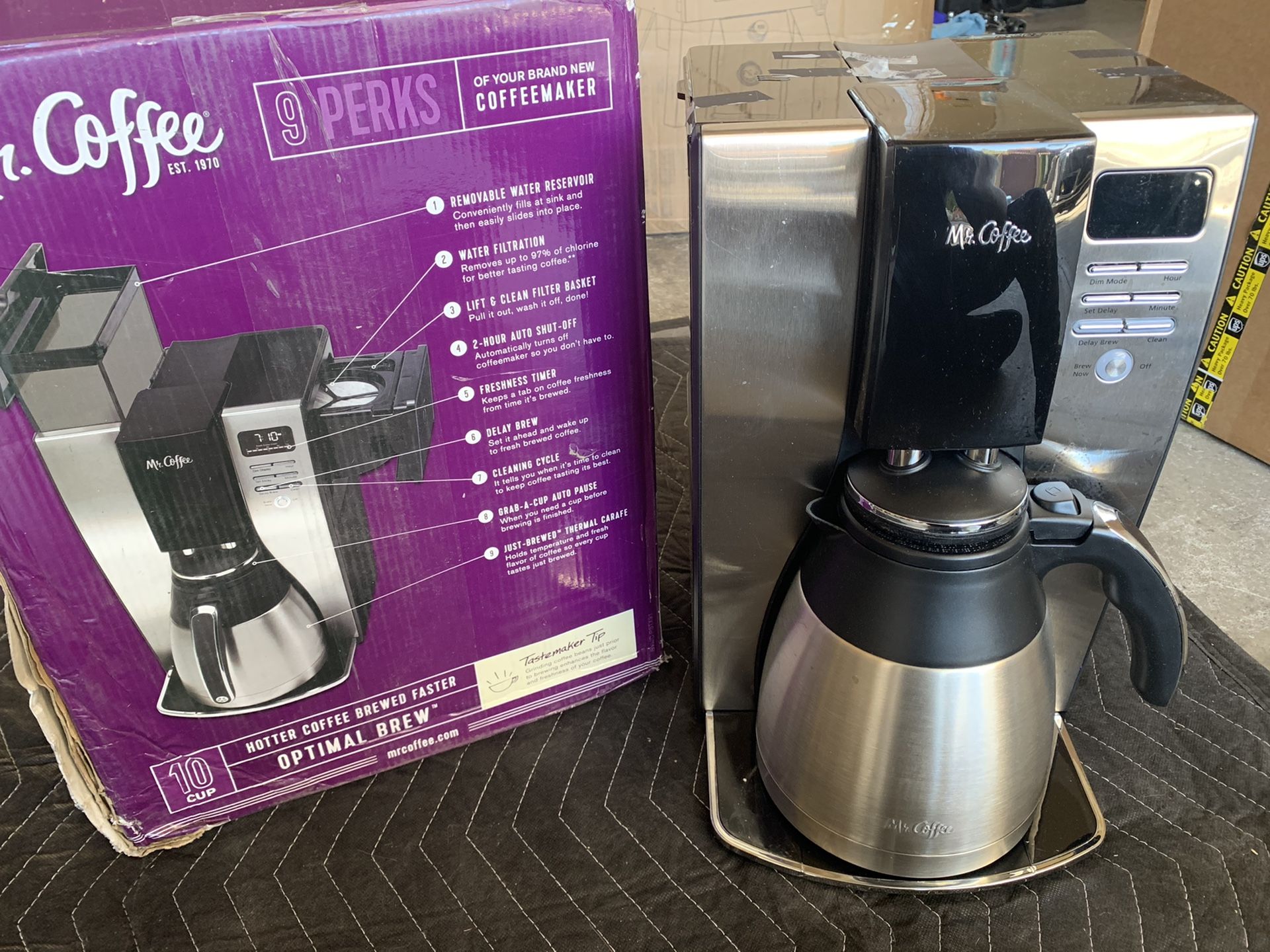 Coffee Machines Mr Coffee 10 Cup Thermal Carafe Coffee BVMC