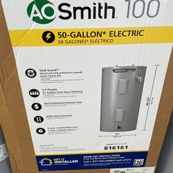 New AO Smith Signature Series 50 Gallon Electric Water Heater for Sale in  Norcross, GA - OfferUp