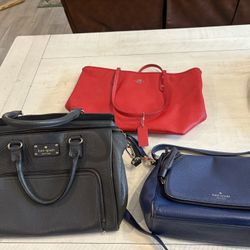 Coach And Kate Spade Bags
