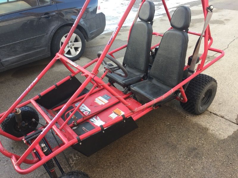 Fox XTK Go Kart Adult 2 Seater 6.5 HP Robin Subaru Engine