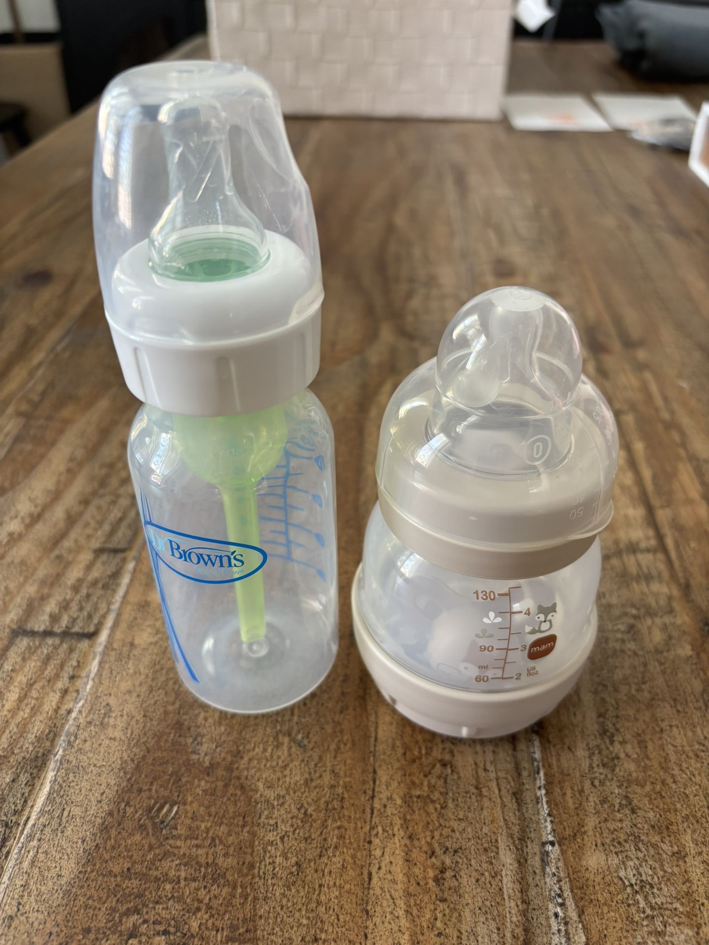 New! Dr. brown’s & MAM baby bottles