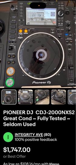 Pioneer Cdj nexus 2
