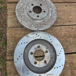 94-04 Mustang Cobra FRNT SLOTTED ROTORS 