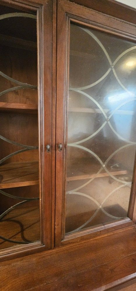 Mid-Century Modern China Cabinet / Hutch  – Must Go This Week!