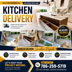 Cocina kitchen delivery cabinets
