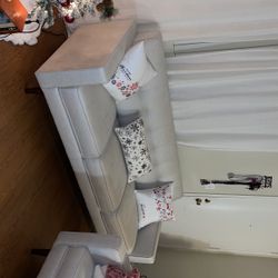 Living Spaces Couch Set