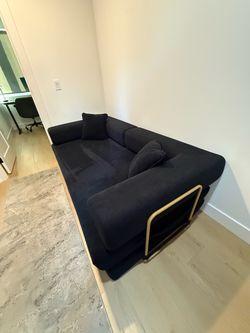 Contemporary Modular Corduroy Couch
