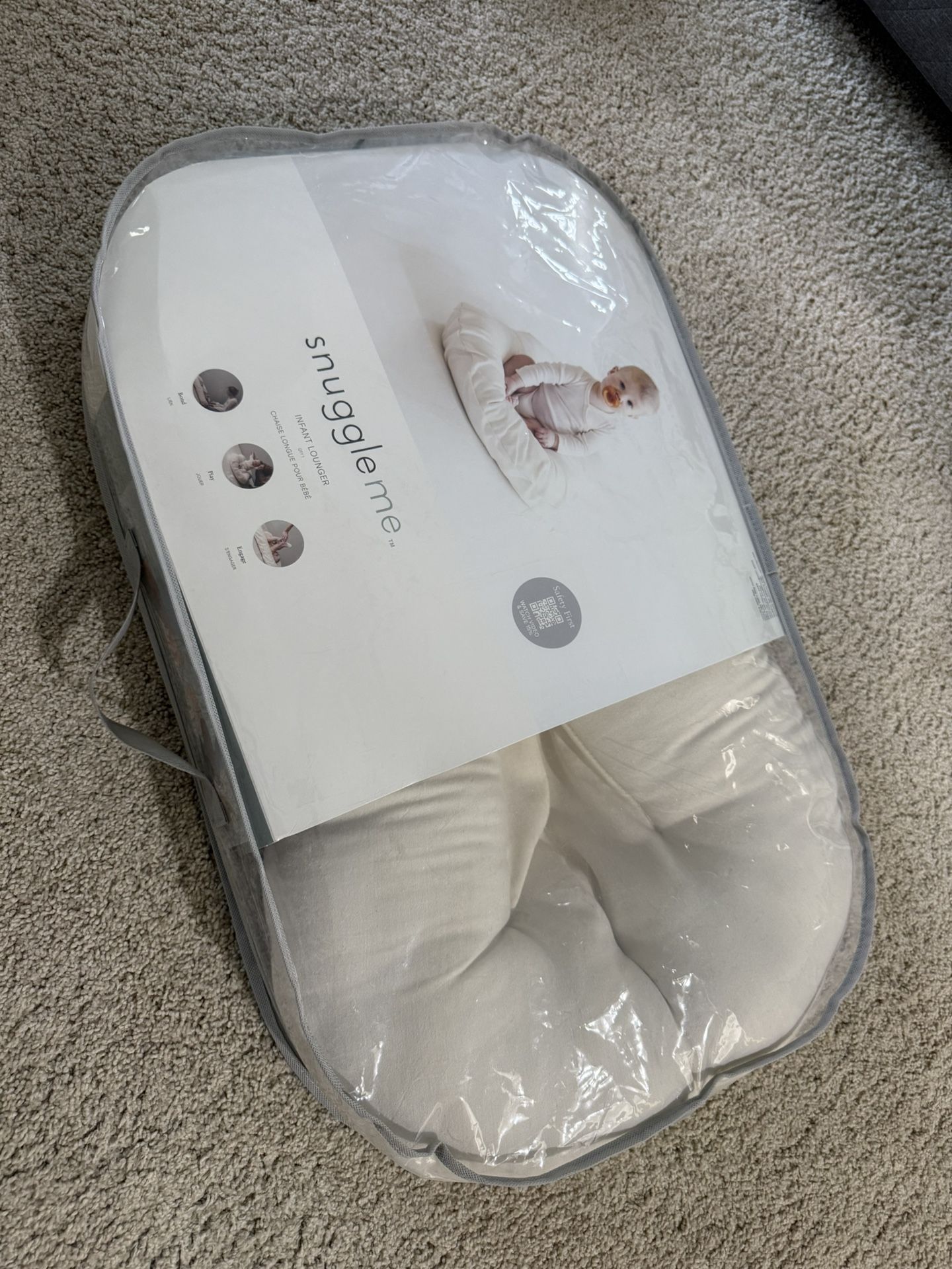 Snuggle Me Organic Baby Lounge 