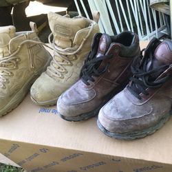 Nice Reebok Work Boots Size 9 Only $15 Each Firm