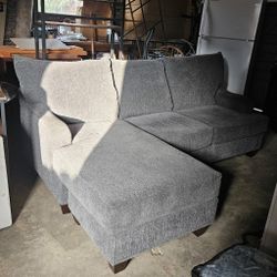 Blue/Gray Couch