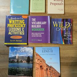 8 Language Arts/Writing  Books - All NEW - $3 to $5 each