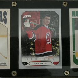 Father And Son Hockey Card Collection