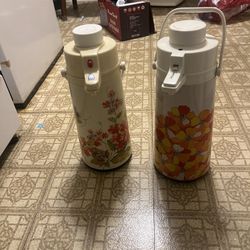 Vintage 1970’s Coffee Thermos