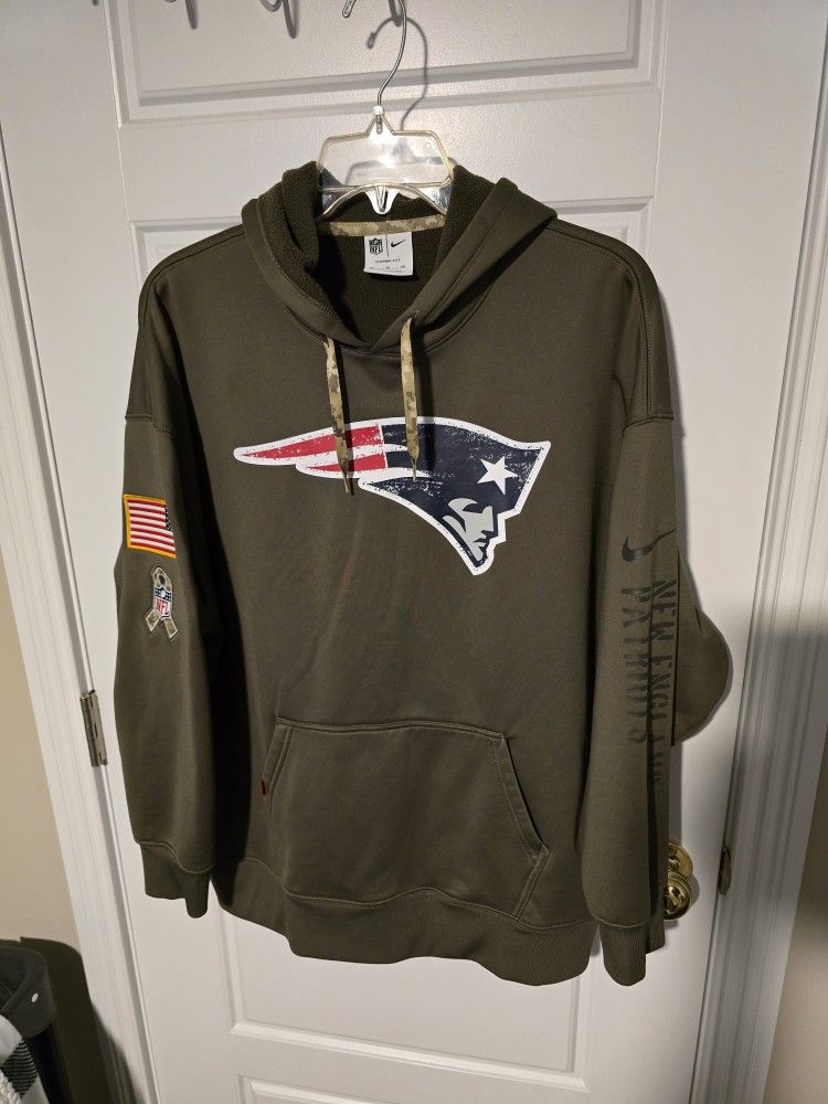 PatriotsNike NEW ENGLAND PATRIOTS Salute To Service NFL Team Mens Sweatshirt XL