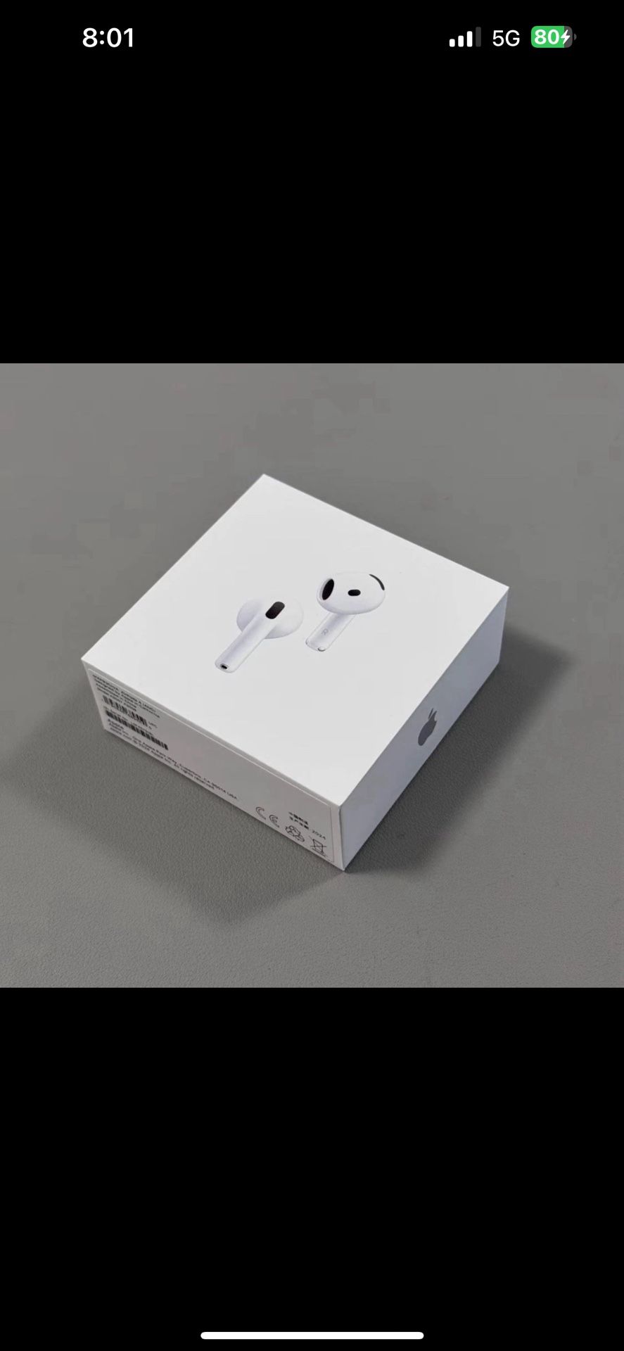 Apple AirPods (4th Generation) Wireless Earbuds with Active Noise Cancellation