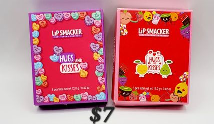 Lip Smacker Hugs and Kisses Best Flavor Forever 3 Pcs New (2 Pack)