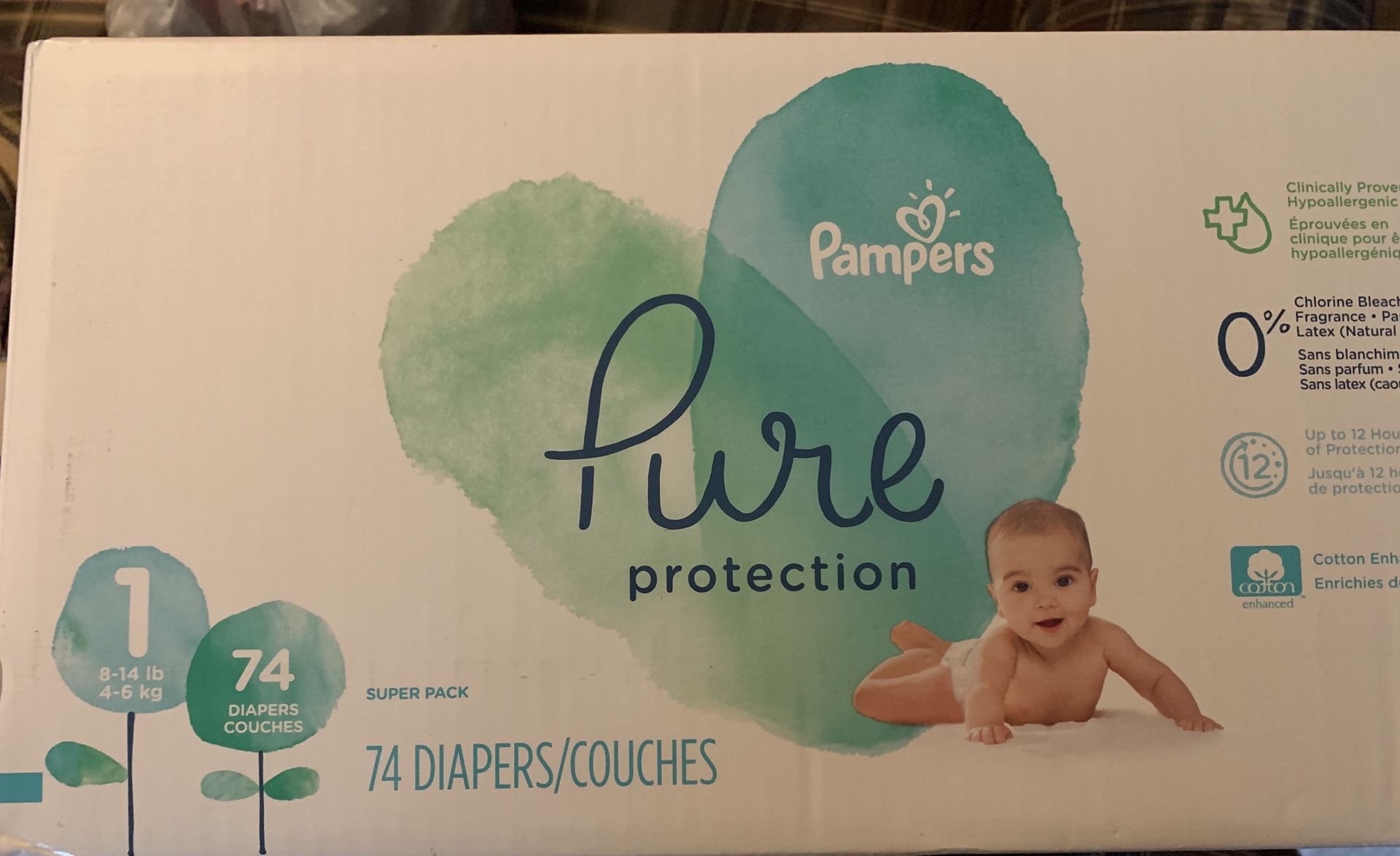 Size one diapers