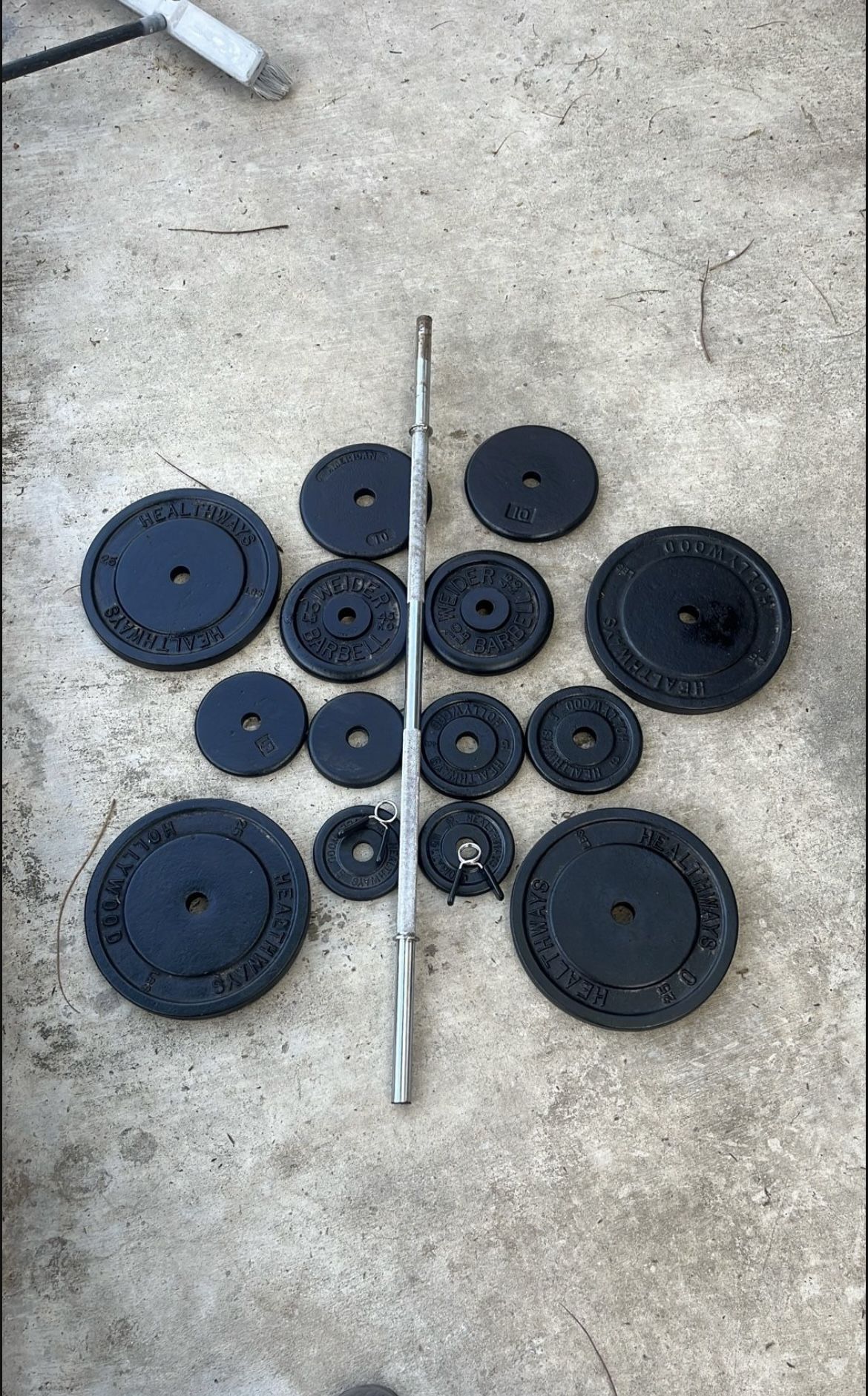 Weights With Bar