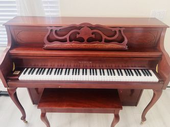 Samick JS-143CF Console Upright Piano