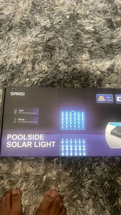 Poolside Solar Light