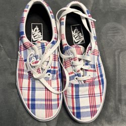Vans Red White Blue Shoes