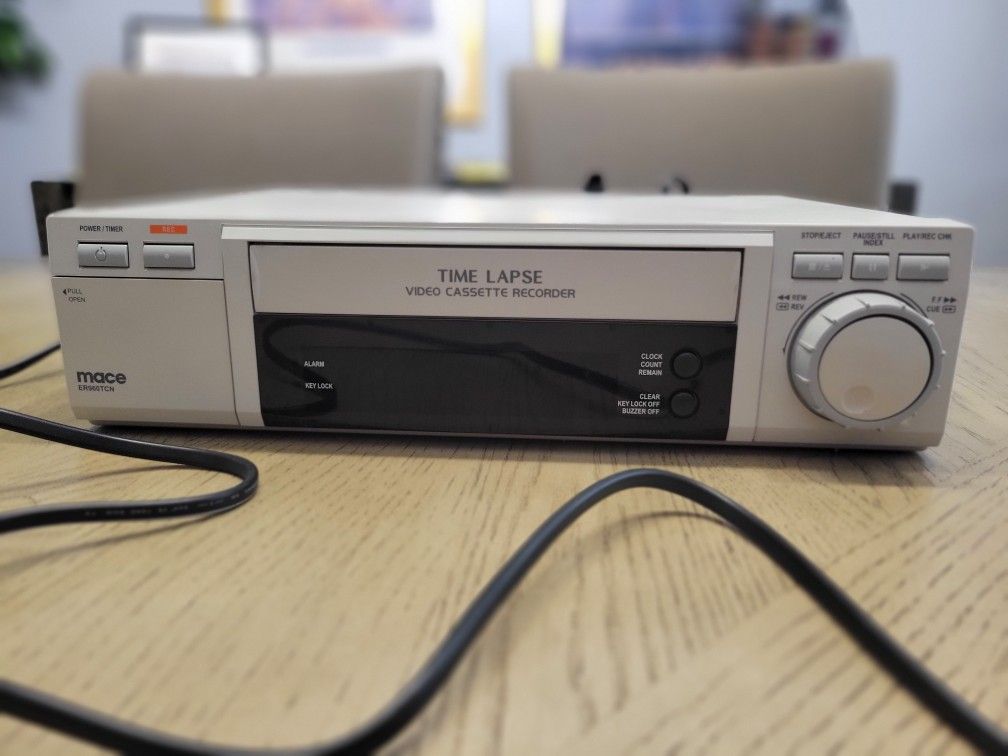 Mace ER960TCN Time Lapse Video Cassette Recorder High Density Resolution 960H

