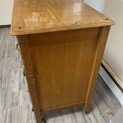 Antique White Clad Rolling Card