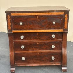 Antique Highboy Dresser 