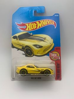 Hot Wheels 2013 SRT Viper Then and Now