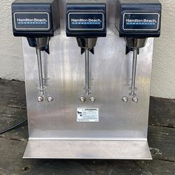 Hamilton beach commercial 3 head blender
