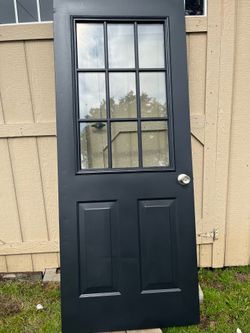 Exterior door