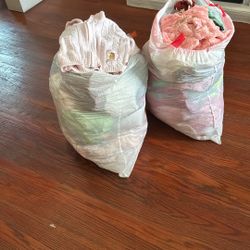 2 Bags Of Baby Girl’s  Clothes