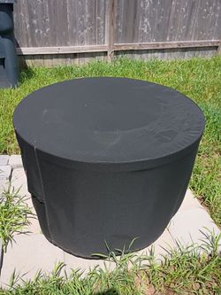 Fire pit.