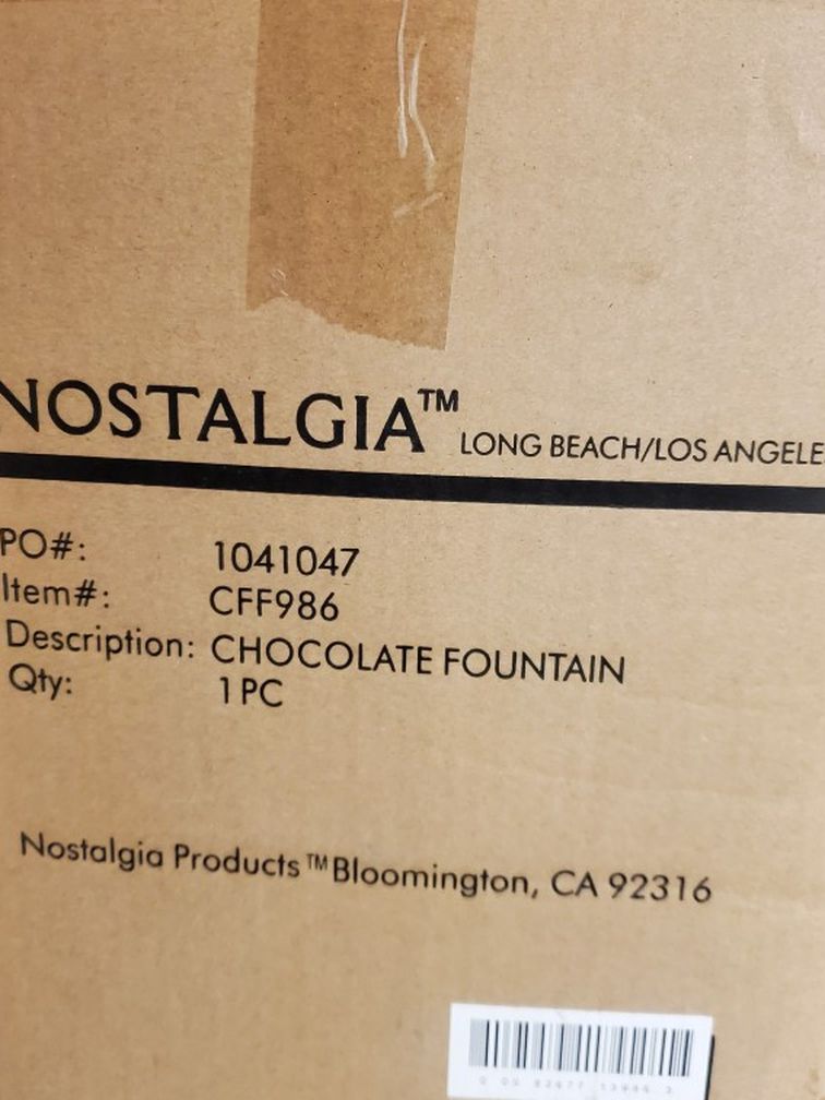 Nostalgia Chocolate Fountain In Box