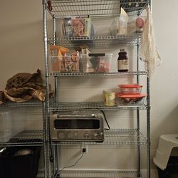 IKEA Wire Metal Shelf