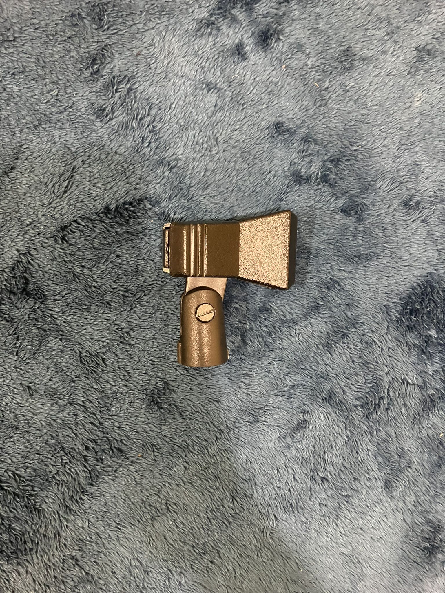 Clamp On Microphone Clip Black