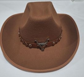 Western Cowboy Hat brown new