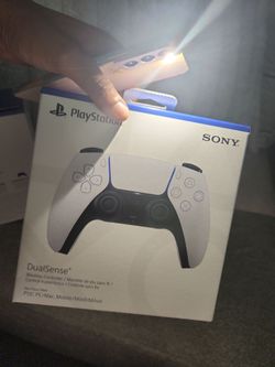 Dualshock ps5 controller white