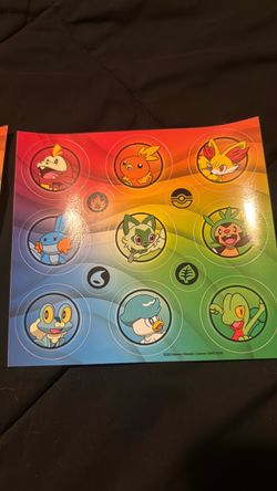 Series 3 Pokémon stickers