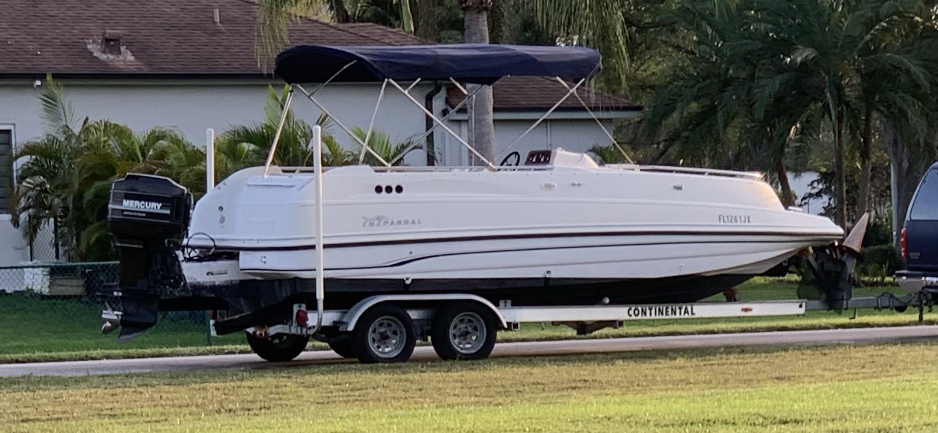 1996 Chaparral Deck Boat  22’ 6”