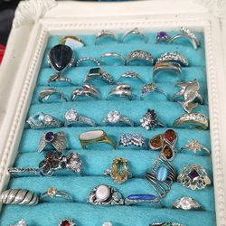Sterling Silver Rings Prices Vary