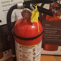 Kidde PRO210 BRAND NEW Rechargeable Fire Extinguishers 